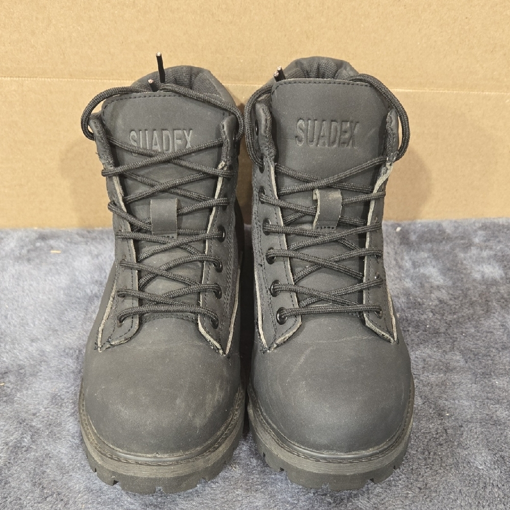 Women's Black Combat Boots